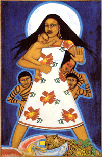 Print of La Tierra Santa by Cecilia Alvarez.